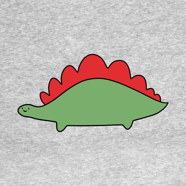 Simple Stegosaurus by saradaboru